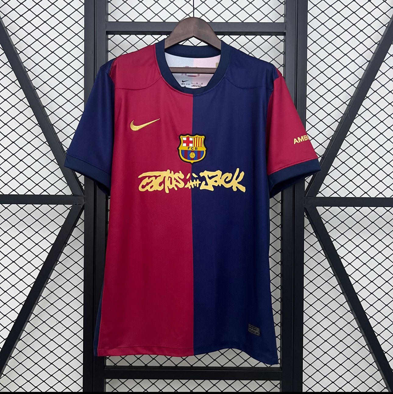 Barcelona travis scott home kit 24/25