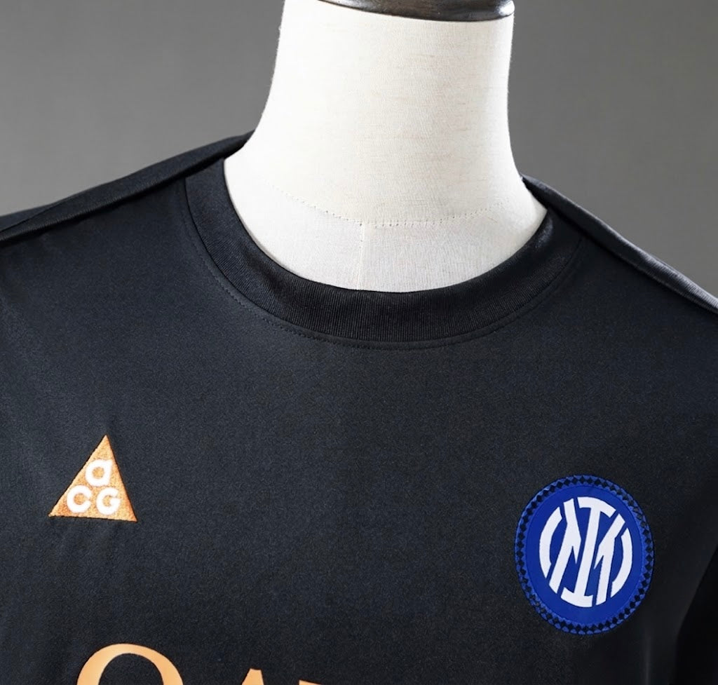 Inter Milan PreMatch Black Jersey 25/26