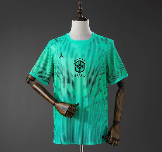 Brazil 2026 Goalkeeper Green  Jersey