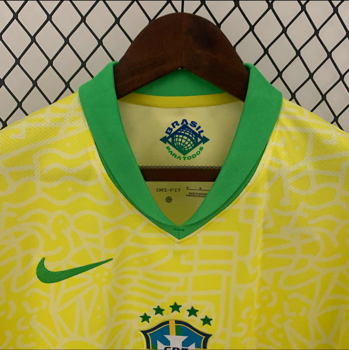 Brazilian National Team home kit 24/25