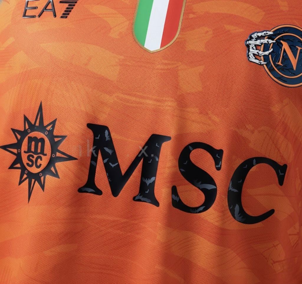 Napoli Halloween Orange Jersey 25/26