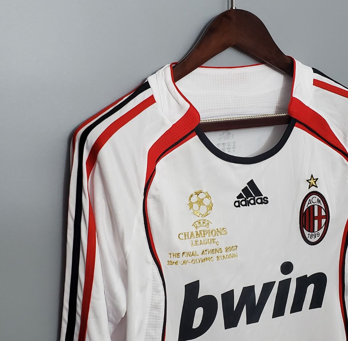 Retro Long Sleeve AC Milan Away 06/07