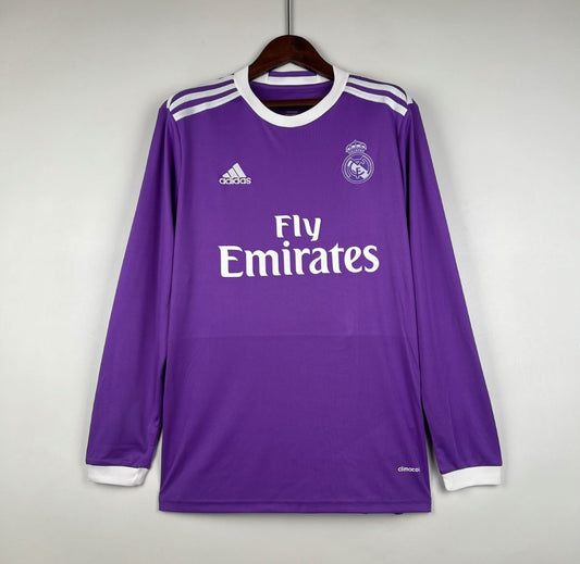 Retro long sleeve Real Madrid Away 16/17